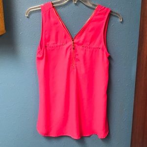 Hot pink top